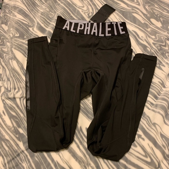 NWT - mens Alphalete Compression pants - Picture 7 of 8